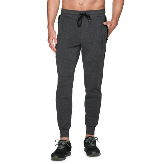 RBX Active Men's Bonded Pocket Fleece Jogger Sweatpant