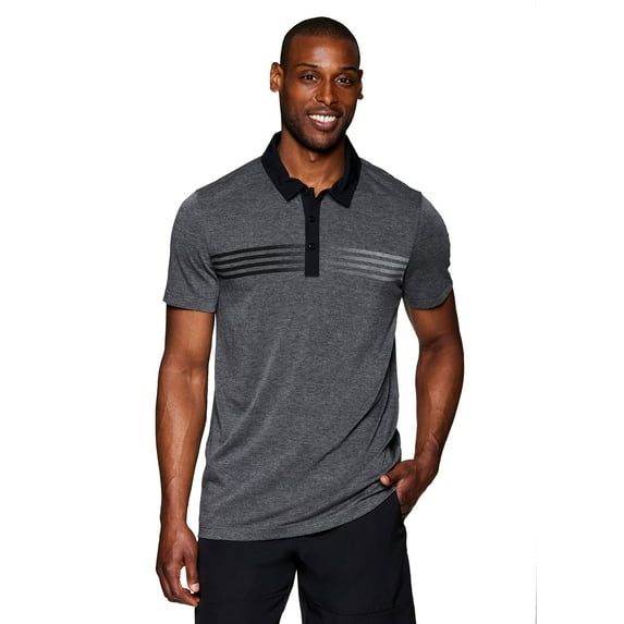 RBX Active Men's Breathable Lightweight Pique Golf Polo Shirt