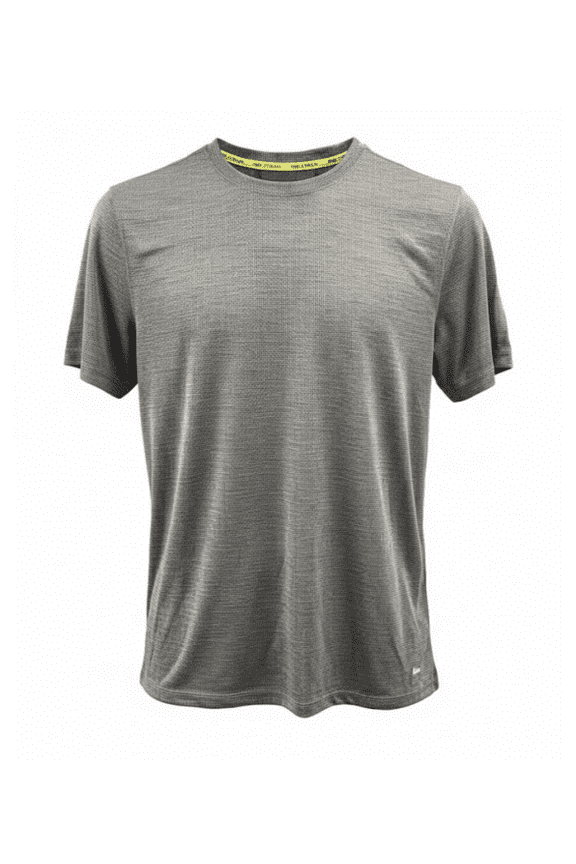 Active - Men's Crew Neck T-Shirt, Style: CRM2094C, Dark Grey (Men's Large)