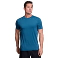 thumbnail image 1 of RBX Active Men's Crewneck Quick Drying Jacquard Short Sleeve Workout Tee, 1 of 4