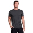 thumbnail image 1 of RBX Active Men's Crewneck Quick Drying Jacquard Short Sleeve Workout Tee, 1 of 4