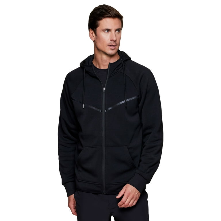 RBX Active Men s Fleece Hoodie Zip Up Jacket Sweatshirt Walmart