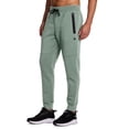 thumbnail image 1 of RBX Active Men's Fleece Joggers with Bonded Zipper Pockets, 1 of 3