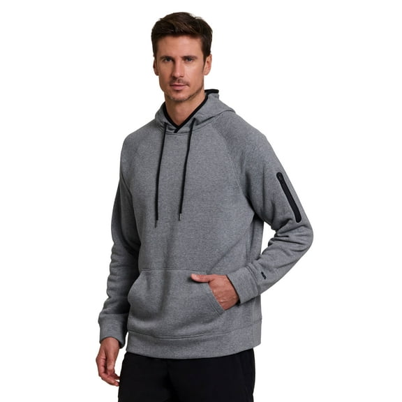 RBX Active Men's Fleece Workout Athletic Pullover Hoodie