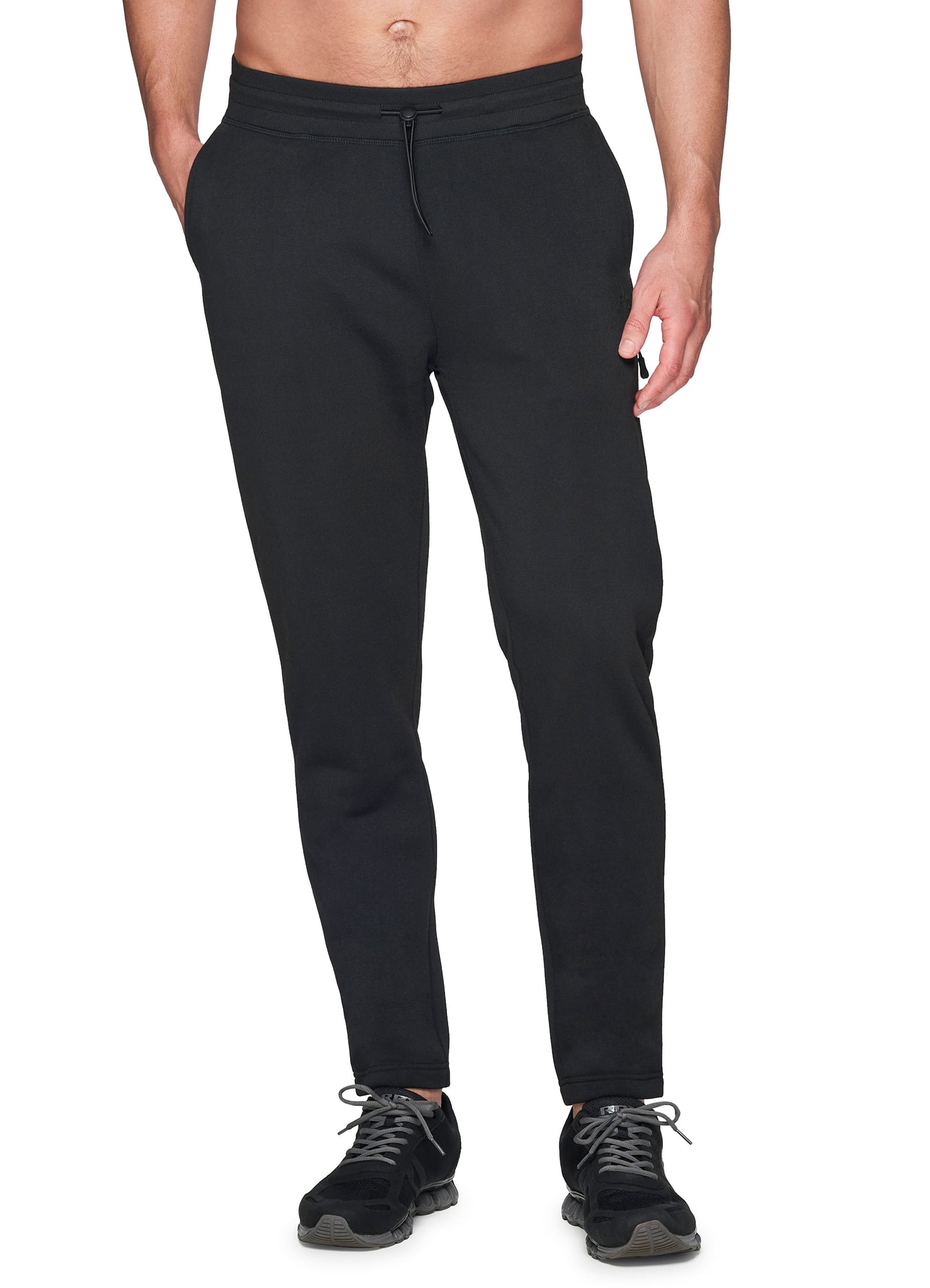 RBX Active Men's Space Dye Fleece Lined Performance Joggers With