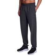 RBX Active Mens Lightweight Jogger Pants with Ankle Zippers, Quick Drying Stretch Woven Performance Joggers