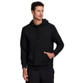 thumbnail image 1 of RBX Active Men's Lightweight Ottoman Rib Cotton Blend Hoodie Sweatshirt, 1 of 4