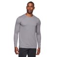 thumbnail image 1 of RBX Active Men's Long Sleeve Textured Crewneck Quick Dry Performance Top, 1 of 4