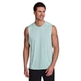 thumbnail image 1 of RBX Active Men's Muscle Tee Striated Quick Drying Workout Tank Top, 1 of 5