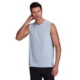 thumbnail image 1 of RBX Active Men's Muscle Tee Striated Quick Drying Workout Tank Top, 1 of 5