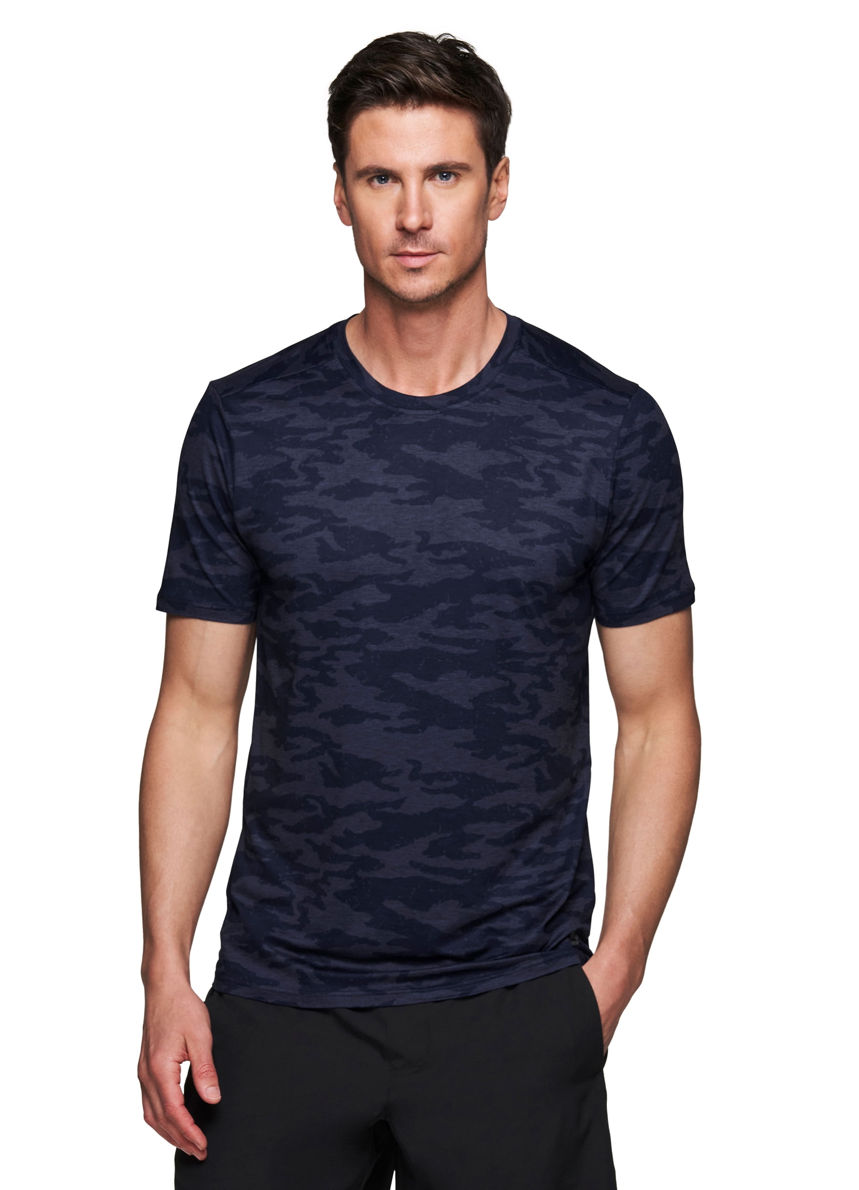 RBX Active Men's Performance Short Sleeve Super Soft Camo Tee