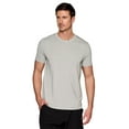 thumbnail image 1 of RBX Active Men's Short Sleeve Quick Drying Jacquard Mesh Running Workout T-Shirt, 1 of 4