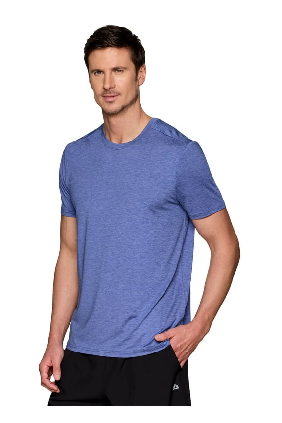 Active Men's Space Dye Quick Dry Stretch Jersey T-Shirt