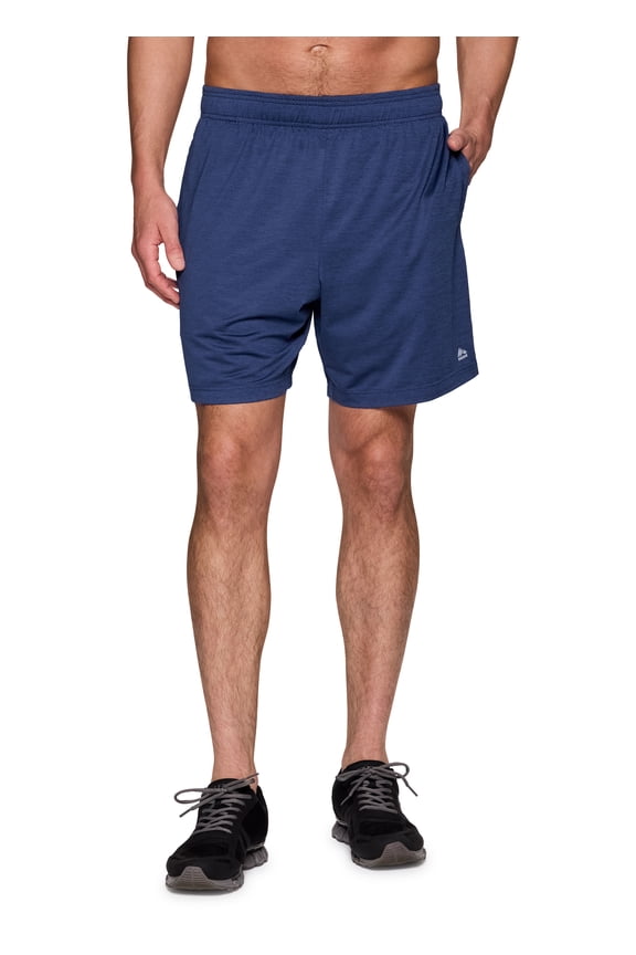 Active Men's Stretch Jersey Gym Shorts with Pockets