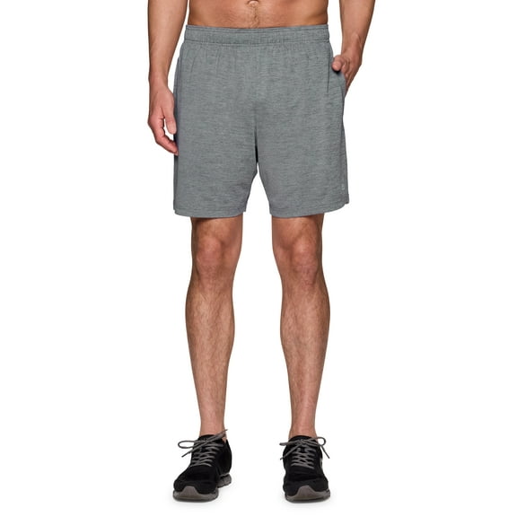 RBX Active Men's Stretch Jersey Gym Shorts with Pockets