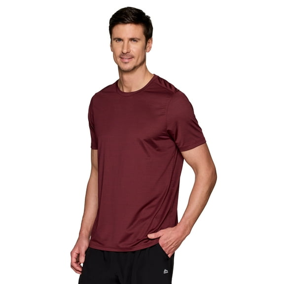 RBX Active Men's Stretch Jersey Mesh Quick Dry T-Shirt