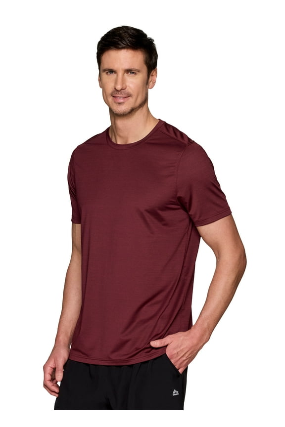 Active Men's Stretch Jersey Mesh Quick Dry T-Shirt