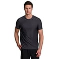 thumbnail image 1 of RBX Active Men's Tonal Stripe Closed Mesh Quick Drying Workout T-Shirt, 1 of 4