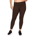 thumbnail image 1 of RBX Active Plus Size Women's Waistband Pockets Full Length High Impact Workout Tights, 1 of 5