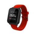 thumbnail image 1 of RBX Active RBXTR011RE Digital Smart Watch with Square Dial & Rubber Strap, Red, 1 of 1