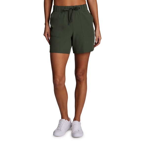 RBX Active Women's 6-Inch Stretch Woven Hiking Walking Short With Pockets