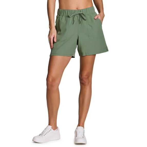 RBX Active Women's 6-Inch Stretch Woven Hiking Walking Short With Pockets