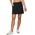 thumbnail image 1 of RBX Active Women's Athletic Zipper Pocket Woven Camo Skort With Inner Bike Short, 1 of 5
