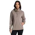 thumbnail image 1 of RBX Active Women's Blended Cotton Fleece Cowl Neck Tunic Sweatshirt, 1 of 6