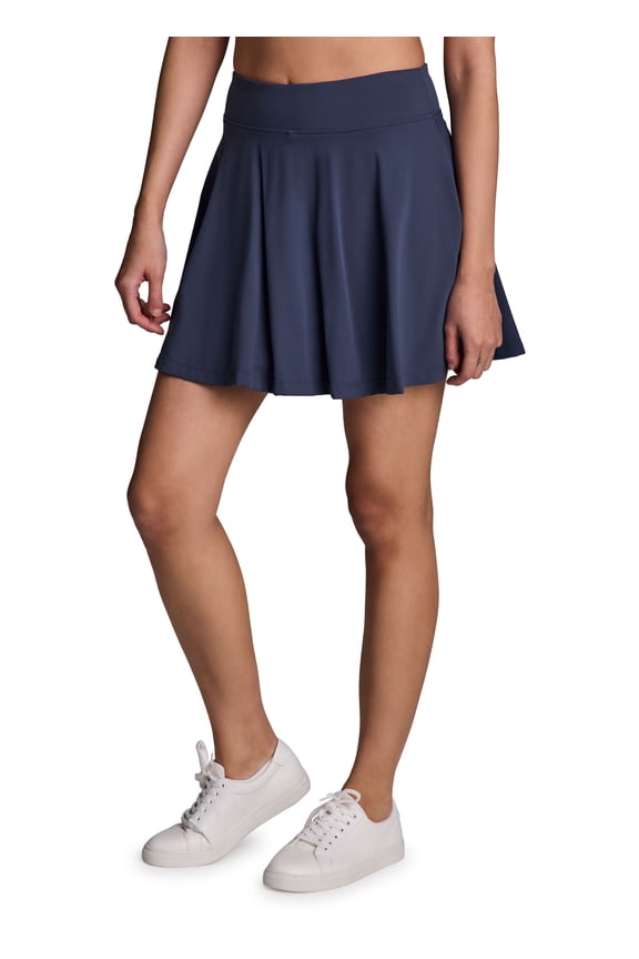 Active Women's Buttery Soft Stretch Jersey Flared Skirt Athleisure Workout Skort