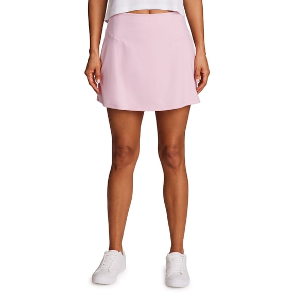 RBX Active Women's Clean Waisted Quick Drying Tennis Running Skort with Compression Pocket