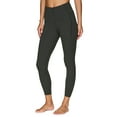 thumbnail image 1 of RBX Active Women's Corset Satin Piping Squat Proof 7/8 Leggings, 1 of 5