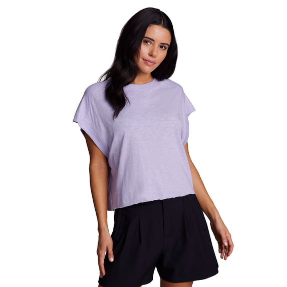 RBX Active Women's Cotton Blend Keyhole Back Fashion Workout Yoga Top