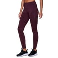 RBX Active Women's Full Length Fleece Lined Legging with Zipper Pockets