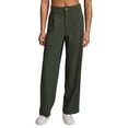 thumbnail image 1 of RBX Active Women's Full Length Stretch Knit Trouser Pants with Elastic Back, 1 of 5