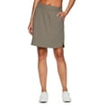 thumbnail image 1 of RBX Active Women's Golf/Tennis Woven Longer Length Flat Front Skort With Pockets, 1 of 6