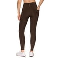 thumbnail image 1 of RBX Active Women's High Rise Ruched Back Squat Proof Leggings, 1 of 5