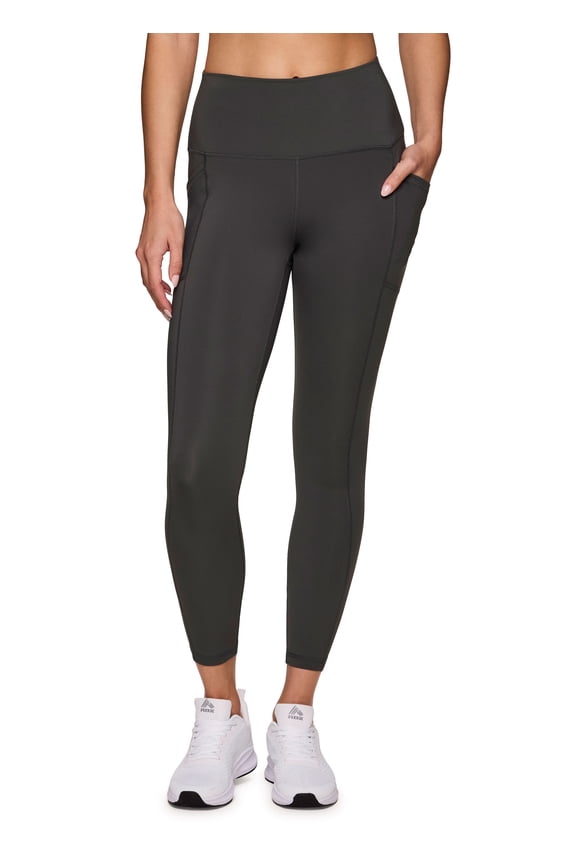 Active Women's High Waist Ultra Hold Squat Proof 7/8 Legging With Pockets