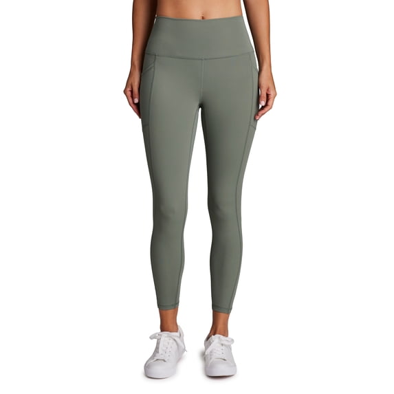 RBX Active Women's High Waist Ultra Hold Squat Proof 7/8 Legging With Pockets