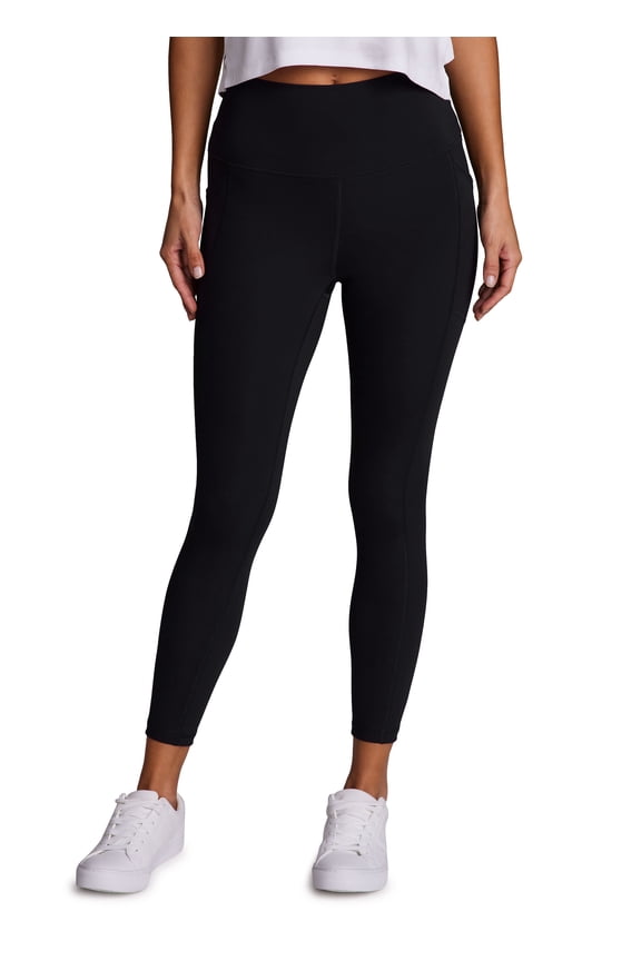Active Women's High Waist Ultra Hold Squat Proof 7/8 Legging With Pockets