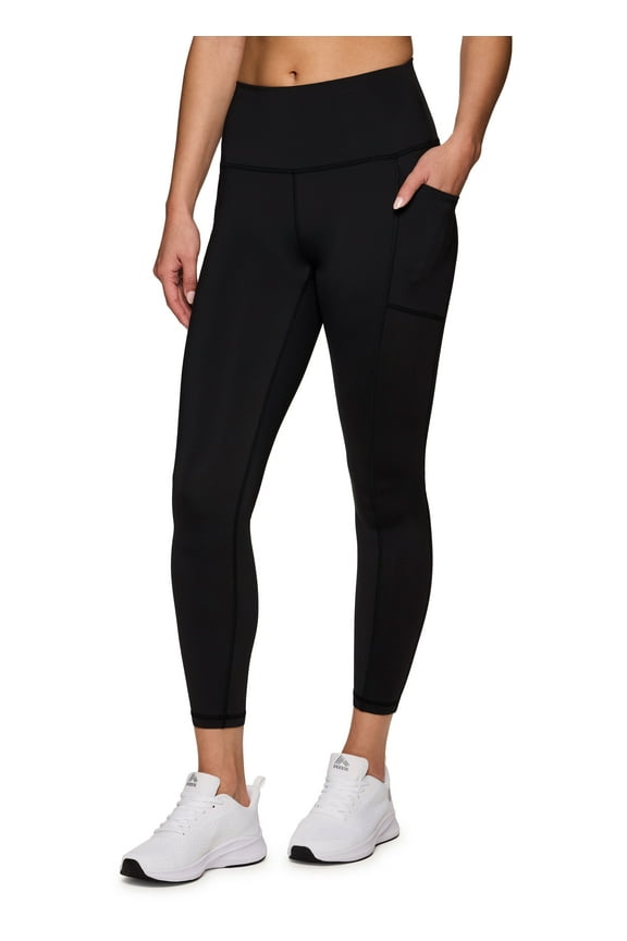 Active Women's High Waist Ultra Hold Squat Proof 7/8 Legging With Pockets