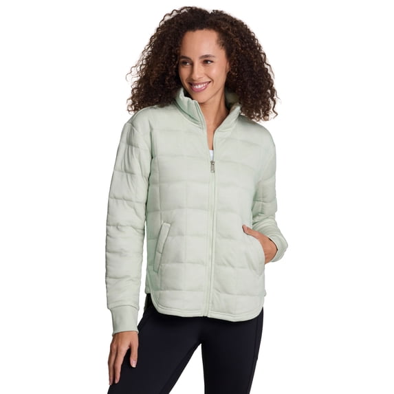 RBX Active Women's Lightweight Quilted Zip Up Jacket