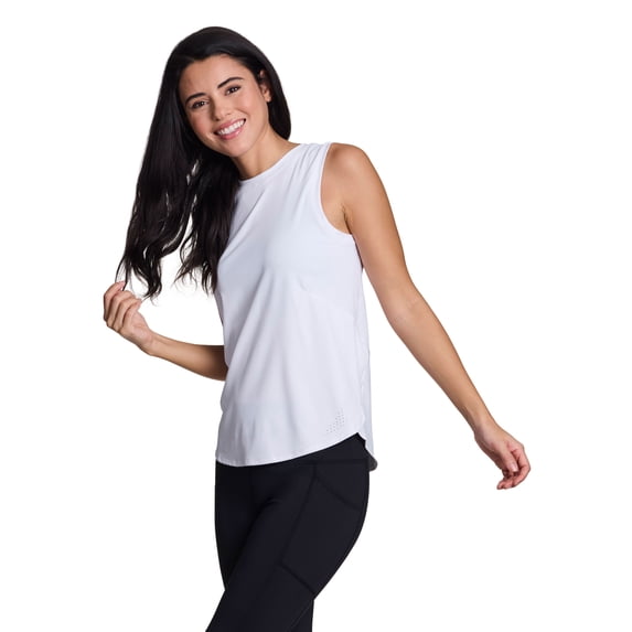 RBX Active Women's Laser Mesh Panel Tank Top