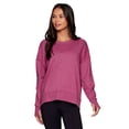 thumbnail image 1 of RBX Active Women's Lightweight French Terry Dolman Sweatshirt, 1 of 4