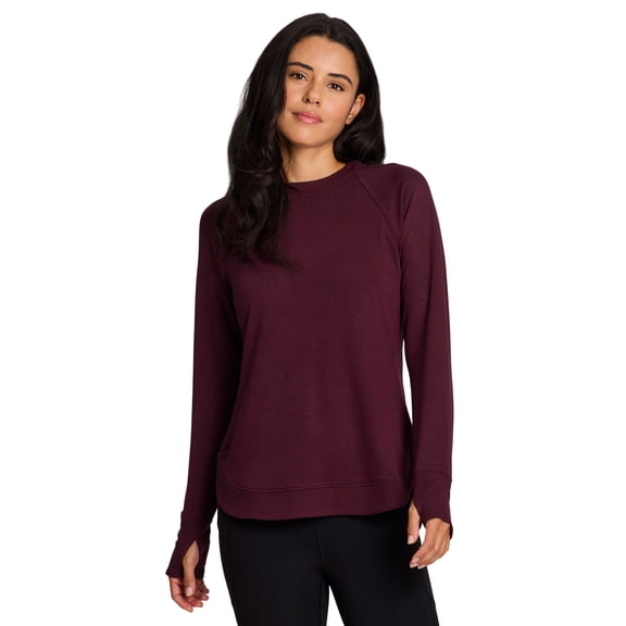 RBX Active Women's Lightweight French Terry Pullover Yoga Tunic