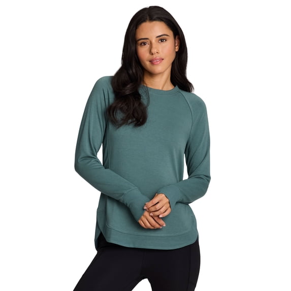 RBX Active Women's Lightweight French Terry Pullover Yoga Tunic