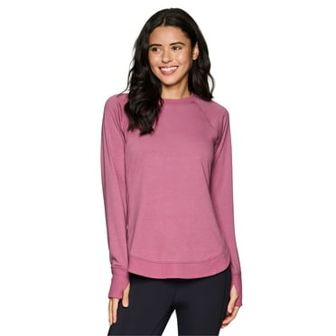 RBX Active Women's Lightweight French Terry Pullover Yoga Tunic