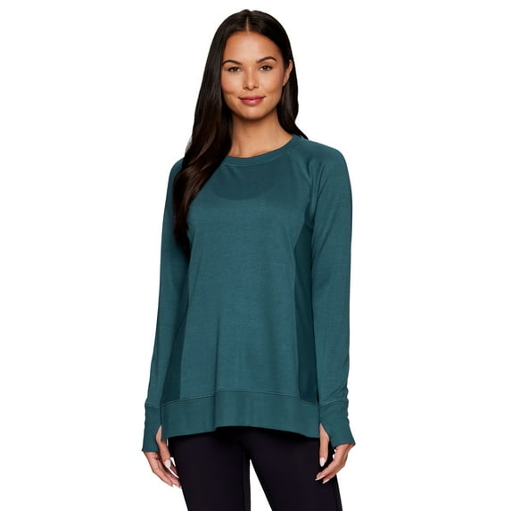 RBX Active Women's Lightweight French Terry Tunic Pullover