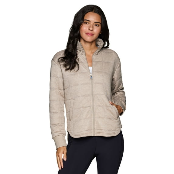 RBX Active Women's Lightweight Quilted Zip Up Jacket