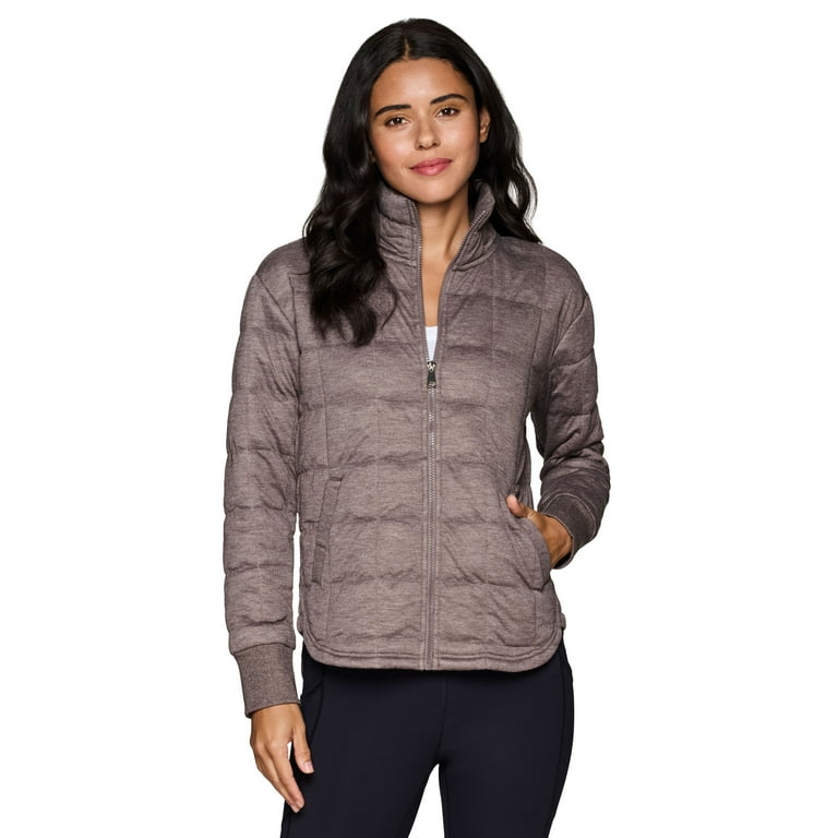 RBX Active Women s Lightweight Quilted Zip Up Jacket Walmart