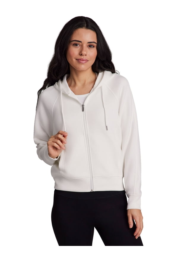 Active Women's Lightweight Luxe Athleisure Sweatshirt Zip Up Jacket